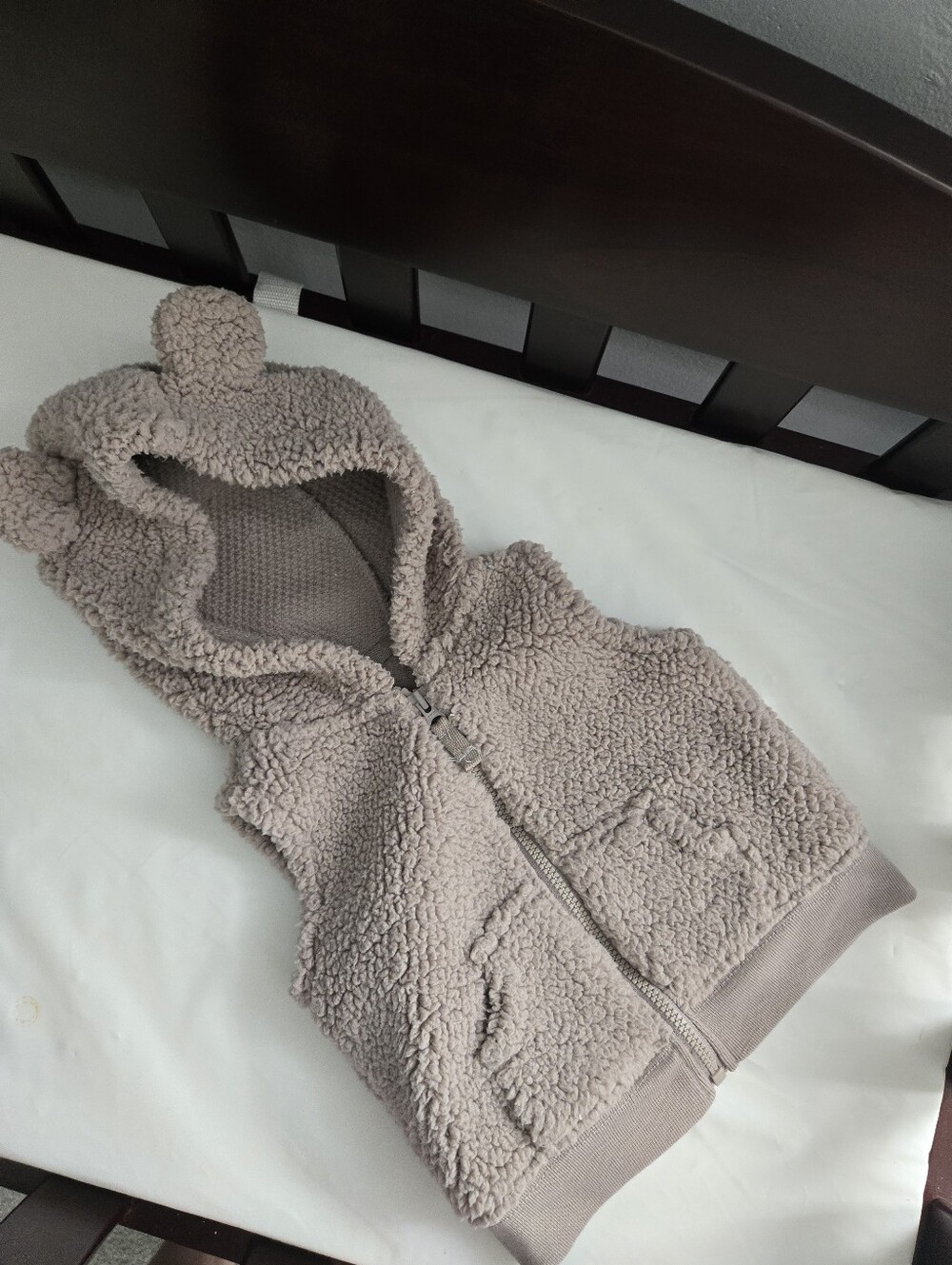 Carters 3m infant baby boy bear vest